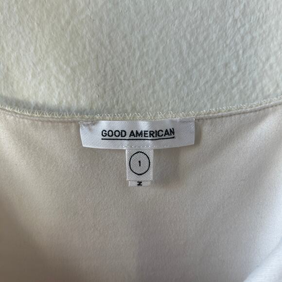 Good American Mesh Ivory Dress Size Small - Picture 7 of 9